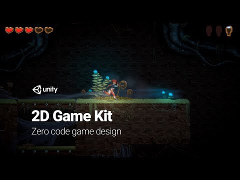 ライブセッション動画 Getting Started With 2d Game Kits Unity Learn