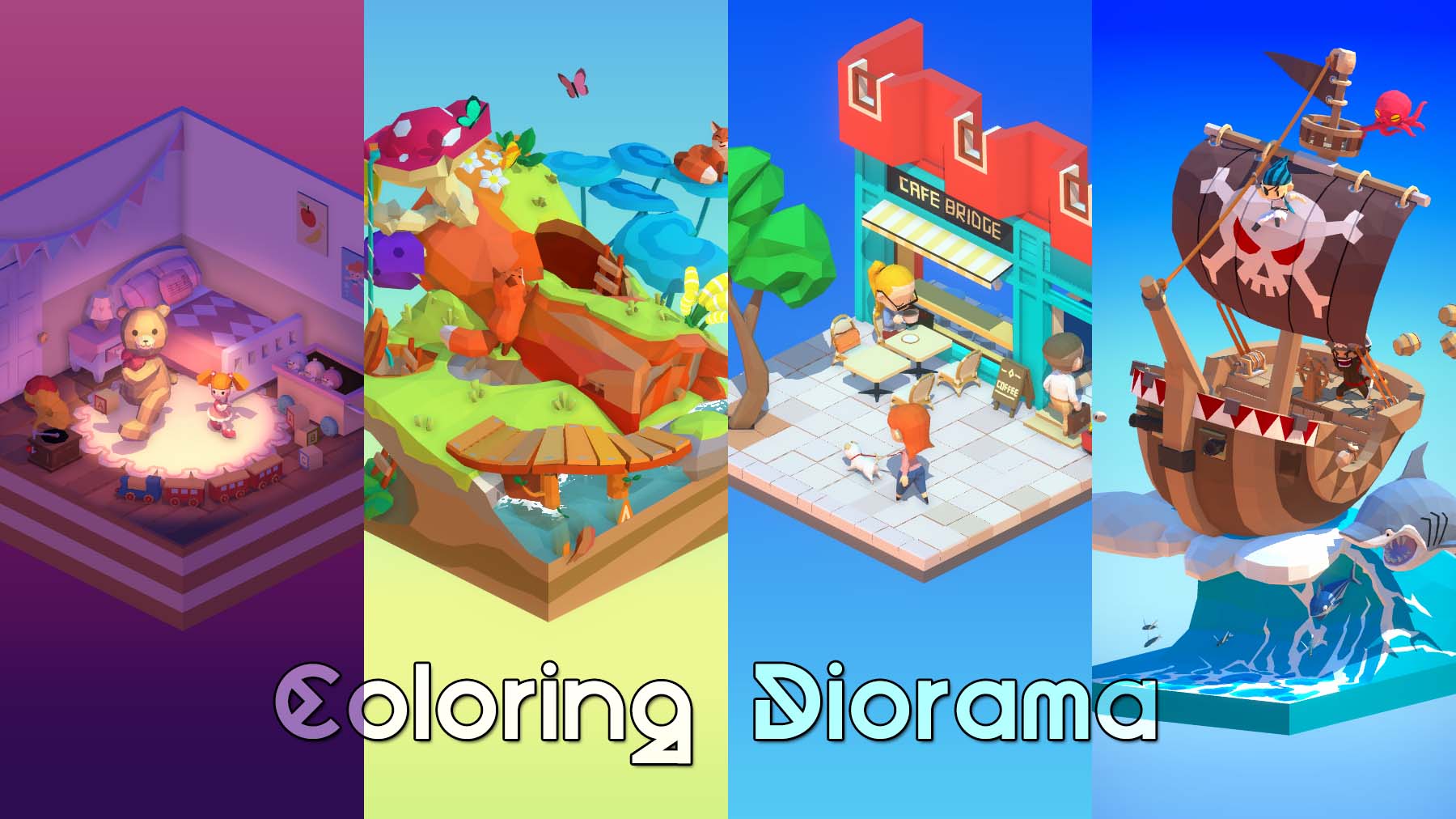 Coloring Diorama /파더메이드 - Unity Connect