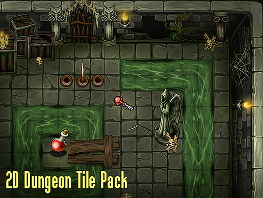 2D Dungeon Tile Pack - Unity Connect