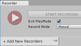 Beyond Plasticiteit jogger Working with the Unity Recorder - Unity Learn