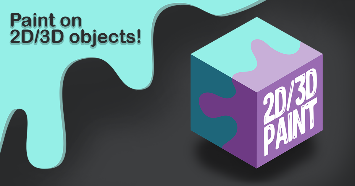 2D/3D Paint Unity Connect