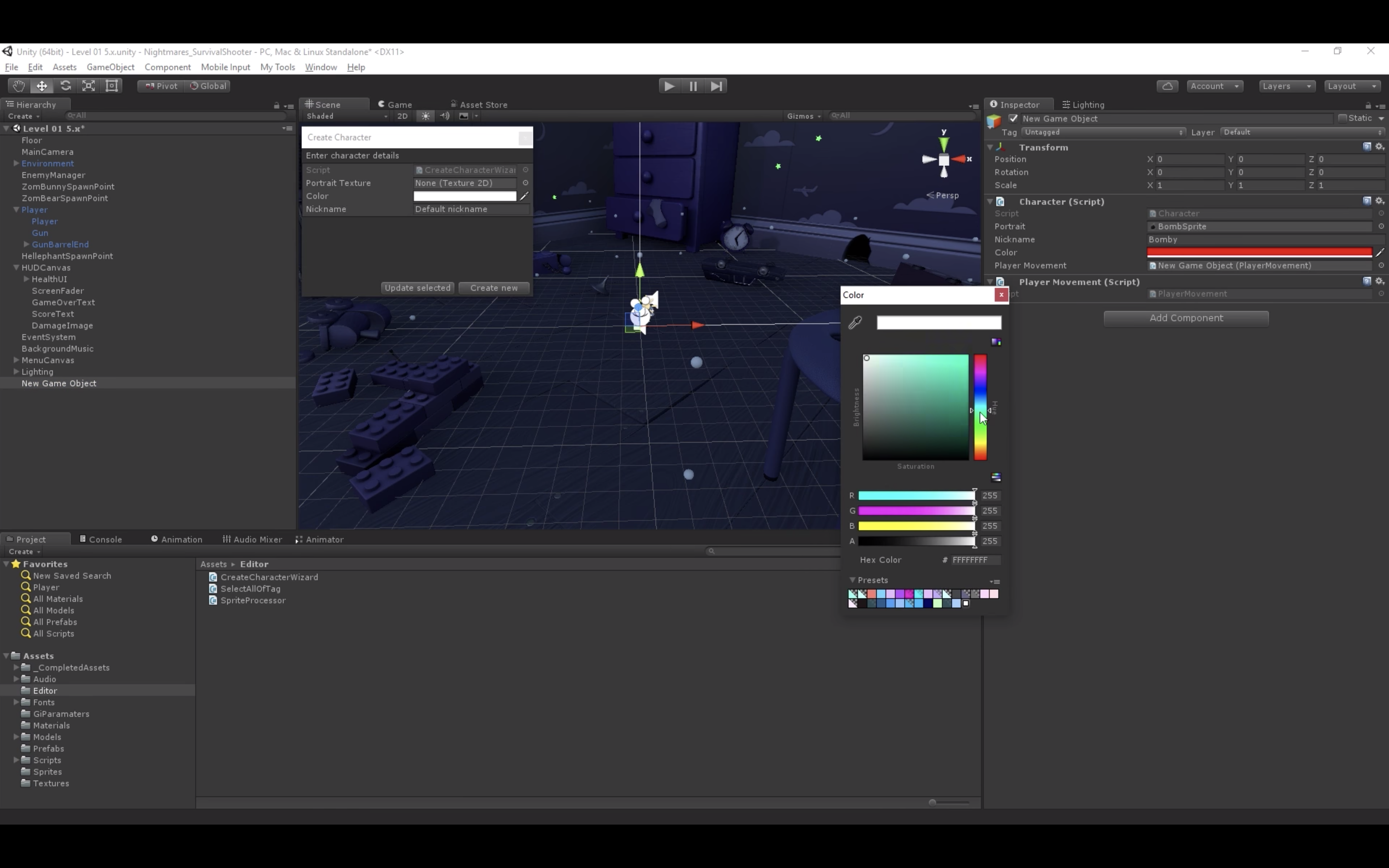 Creating Basic Editor  Tools Unity  Learn