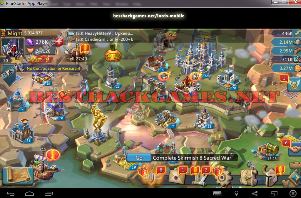 lords mobile bot 2019 android bluestacks