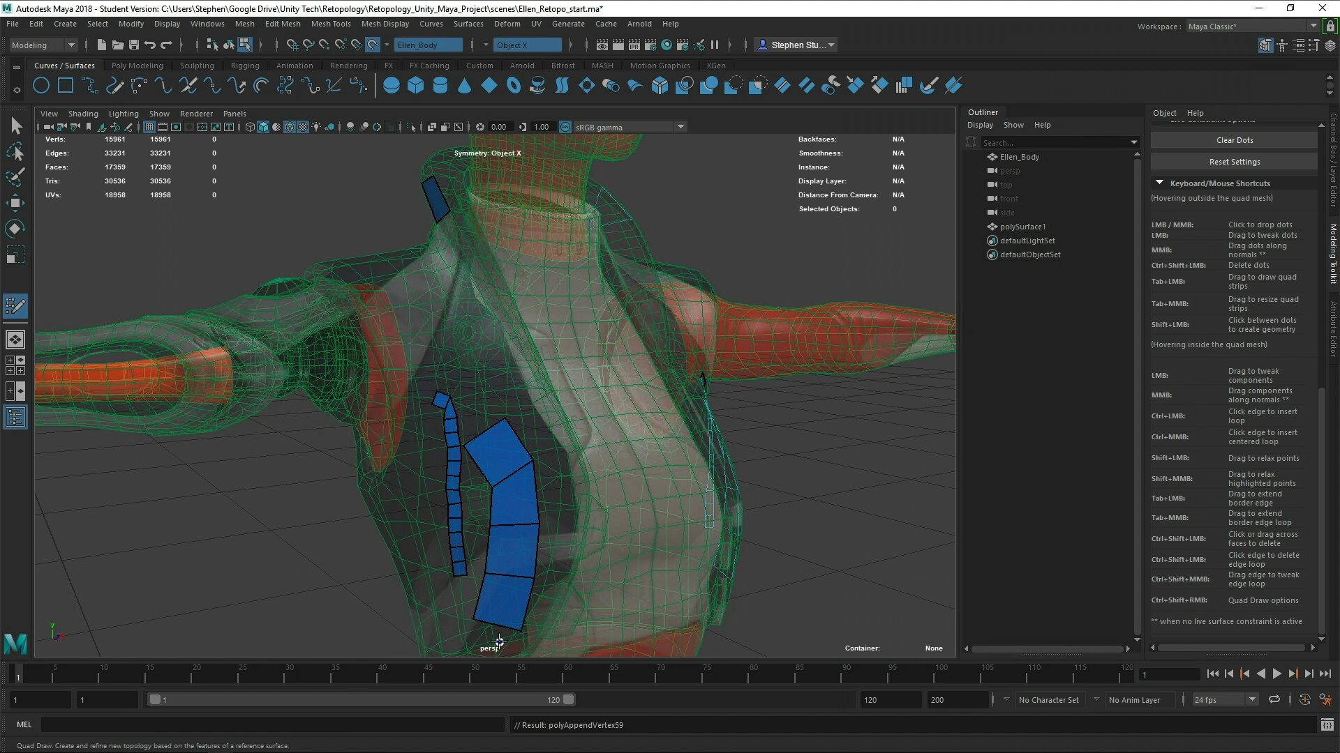 Retopology Best Practices in Maya for Unity Unity Learn