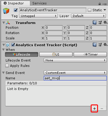 Unity Analytics Custom Events Unity Learn