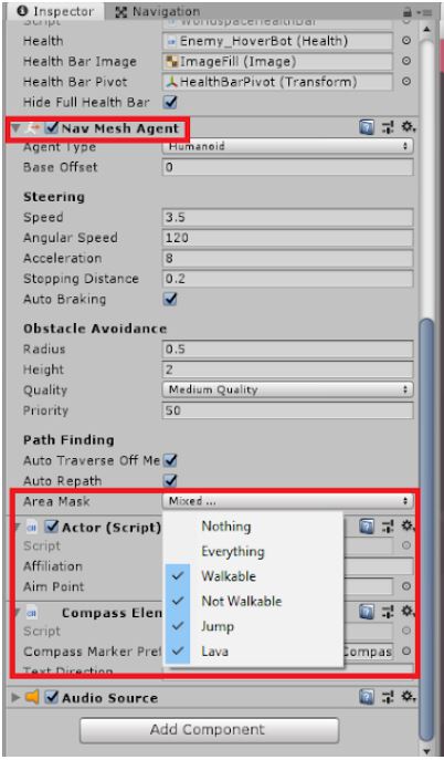 FPS Mod: Creating the Navigation Mesh - Unity Learn