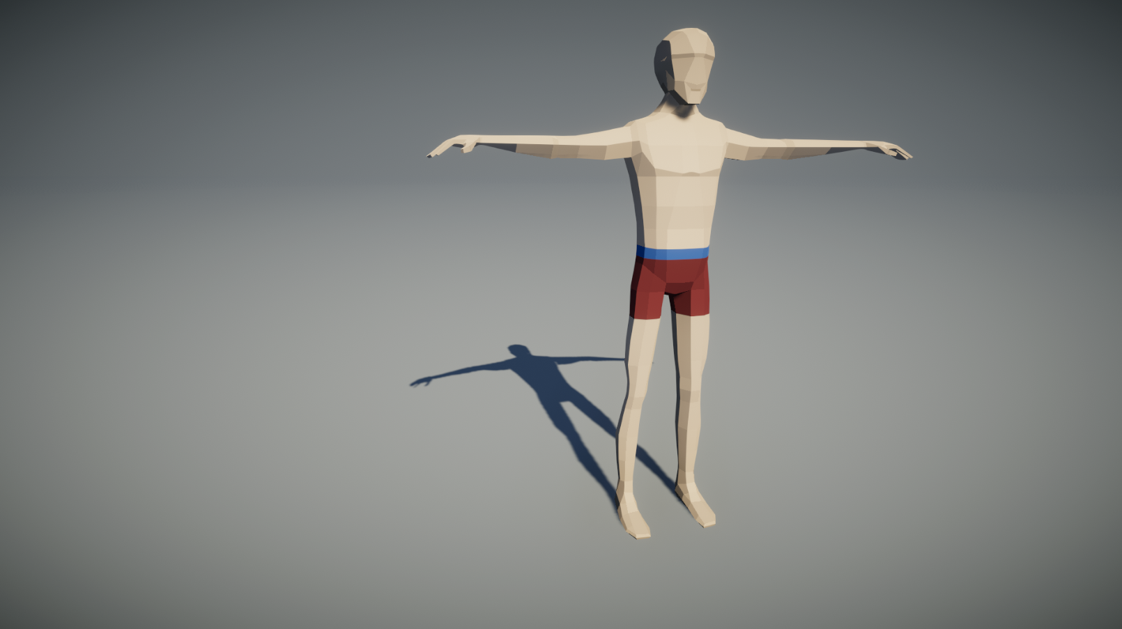 Low Poly Male Fps Arms Unity Connect