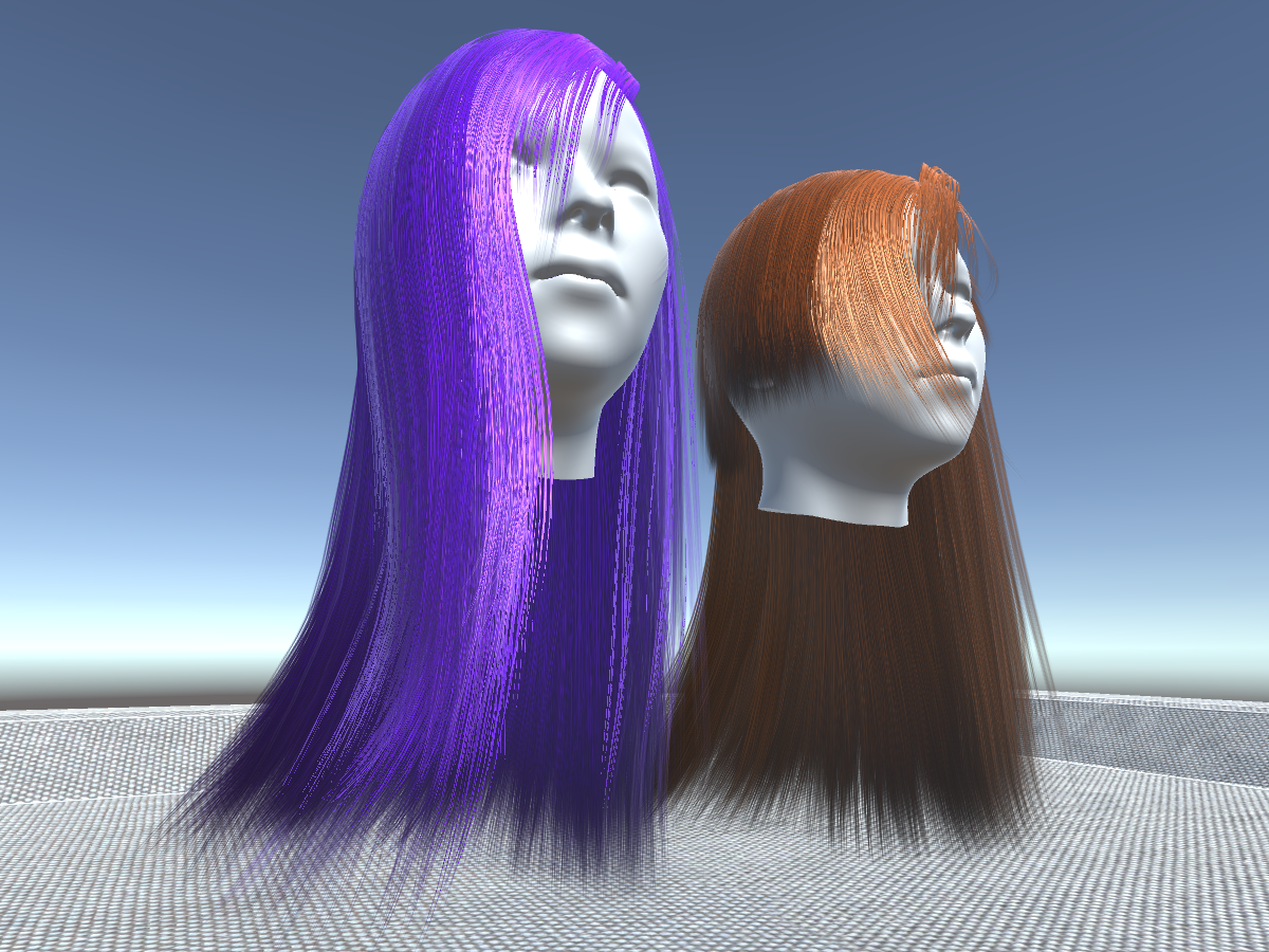 Female hair - Unity Connect