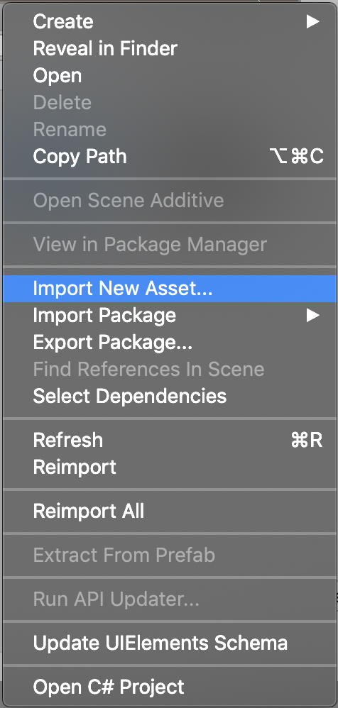 Importing Assets - 2019.3 - Unity Learn