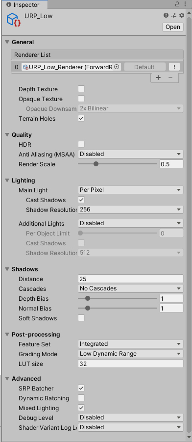 Building a Settings Menu with Unity 2021 URP