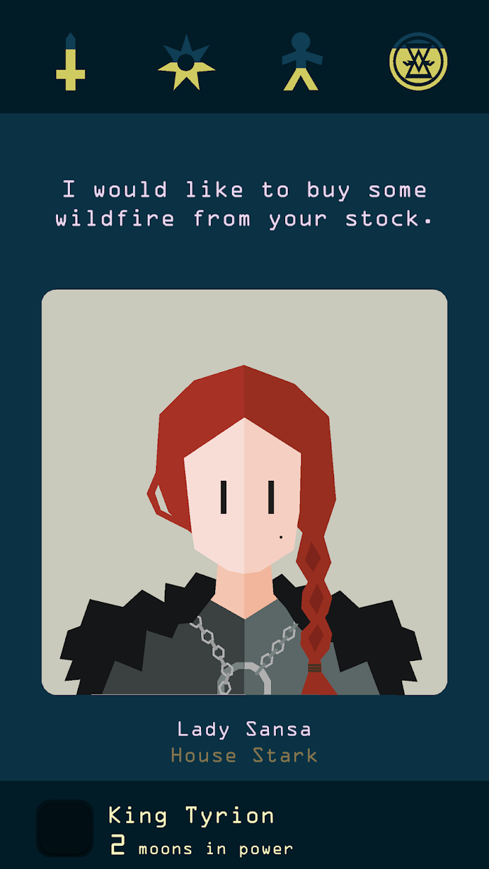 Screenshot 1: Reigns: Game of Thrones