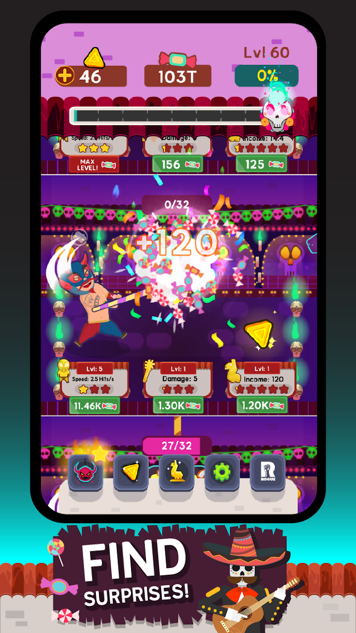 Screenshot 3: Pinata Punishers: Idle Clicker