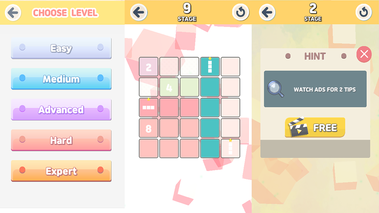 [Download] Color Square : Puzzle Free Game - QooApp Game Store