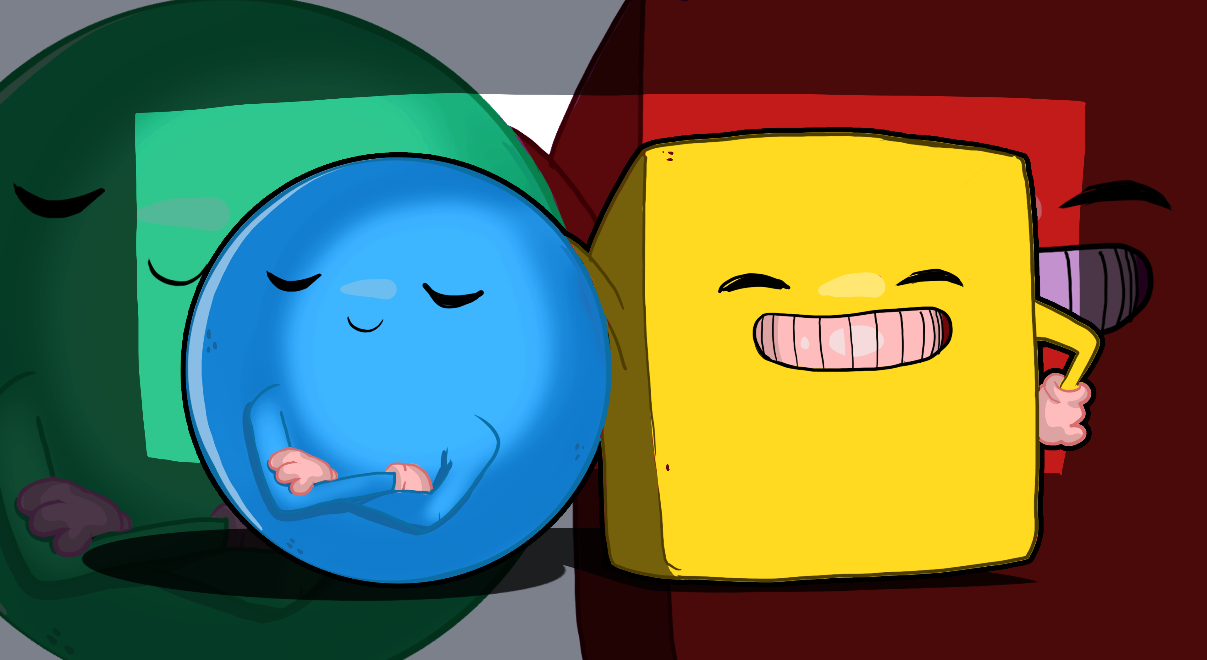 BFDI Characters by color - Yellow - Comic Studio