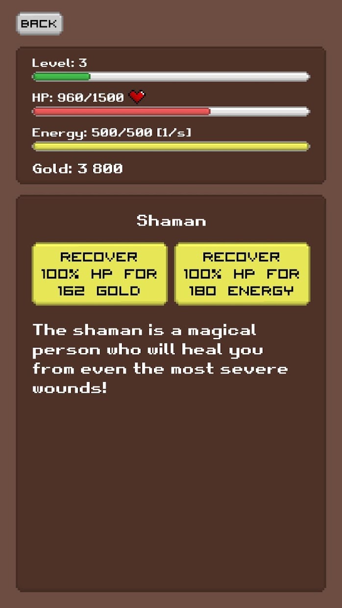 Screenshot 24: Simplest RPG Game - Text Story
