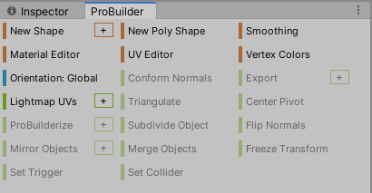 unity3d pro builder object class
