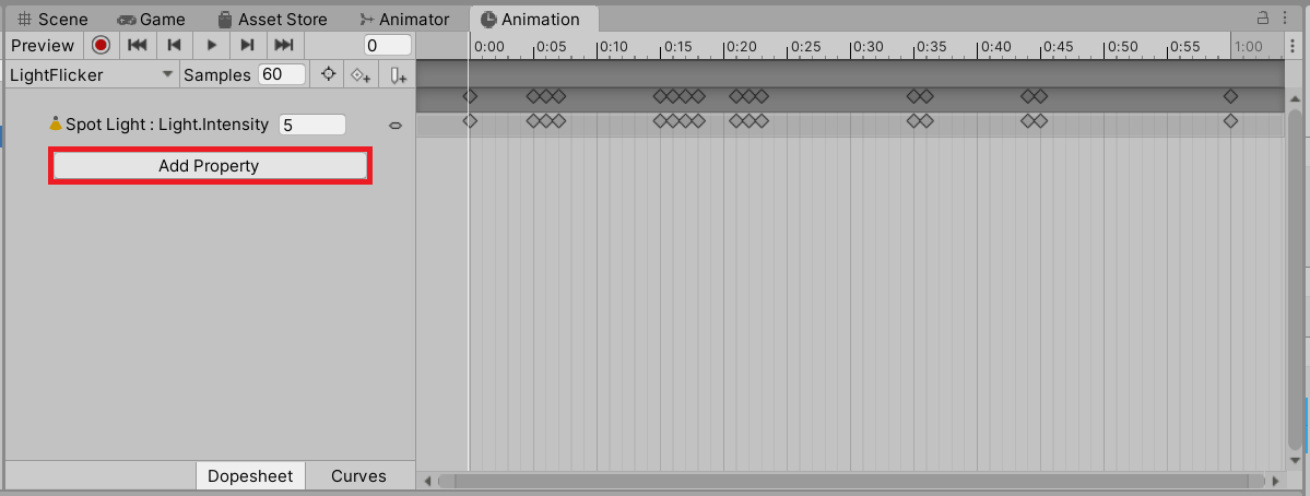 2 2 アニメーションクリップの編集 Unity Learn