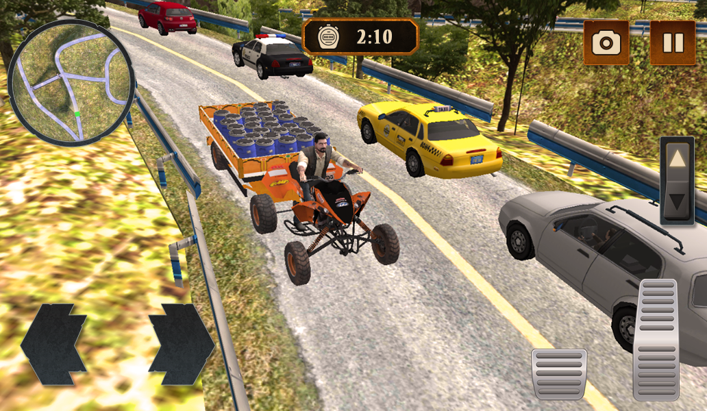 Screenshot 5: Offroad Quad Bike Transport Simulator Games