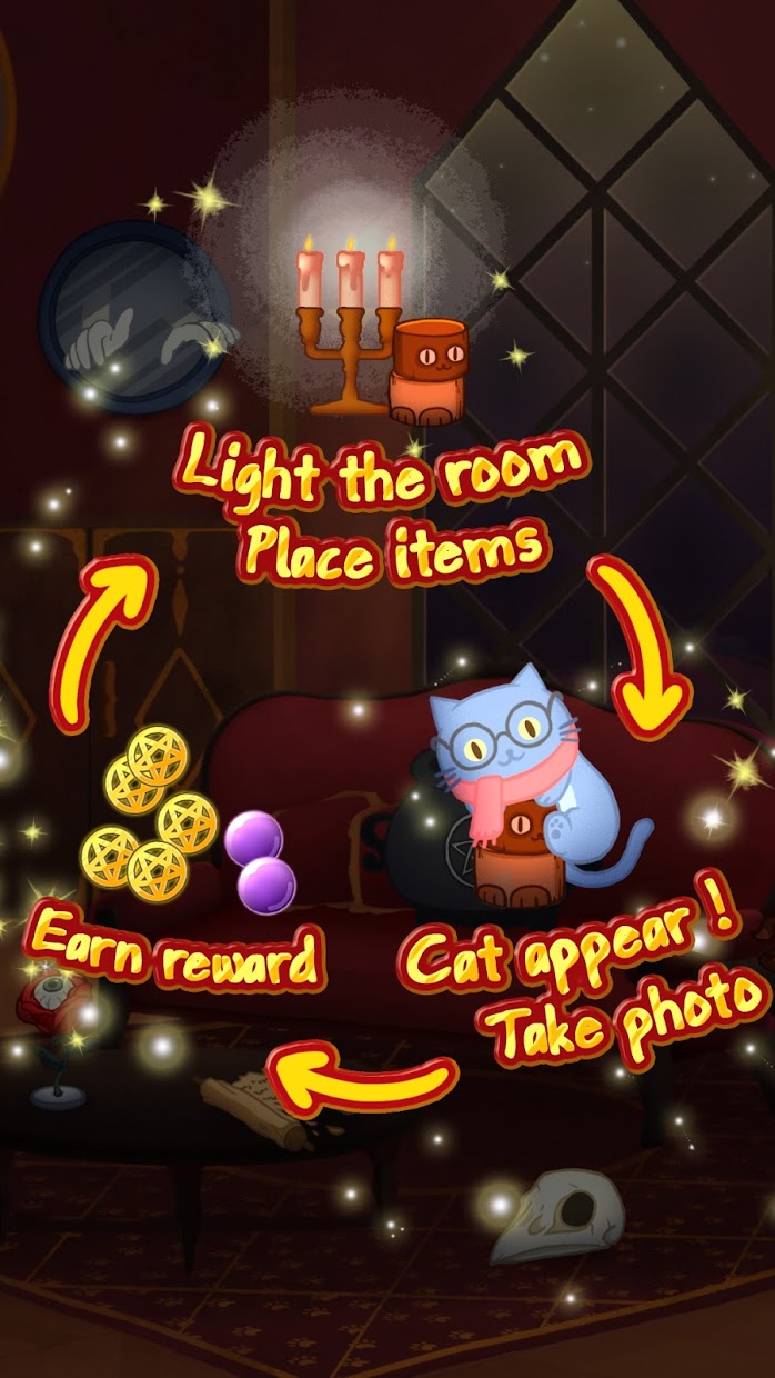 Screenshot 6: Cat Mansion - con mèo phù thủy