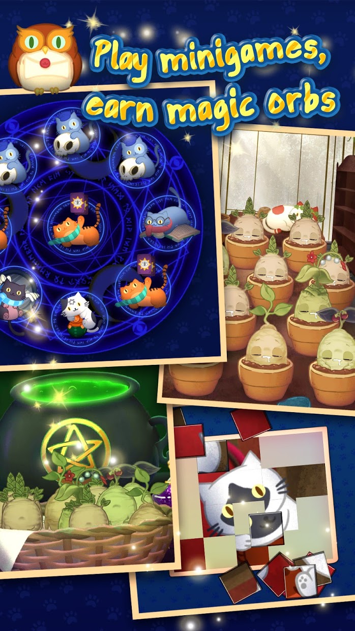 Screenshot 4: Cat Mansion - con mèo phù thủy
