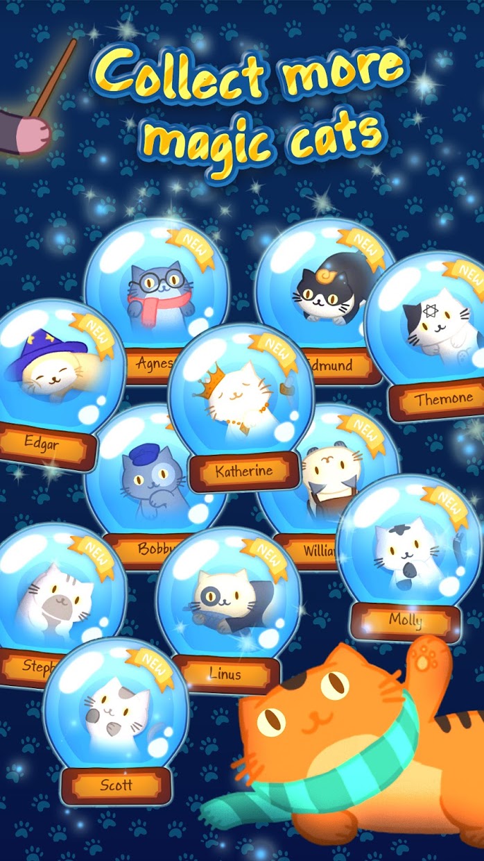 Screenshot 2: Cat Mansion - con mèo phù thủy