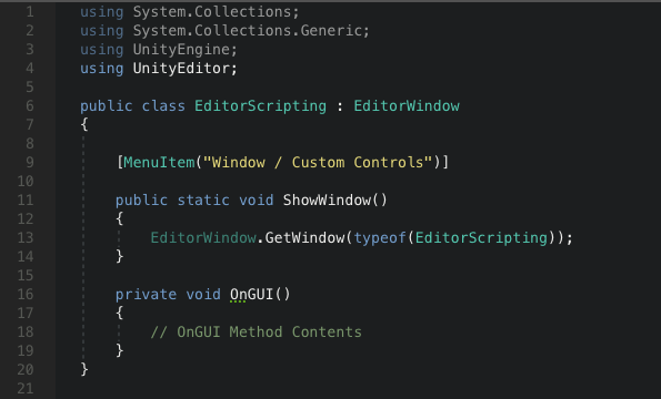 Custom List, a Unity C# Editor Tutorial