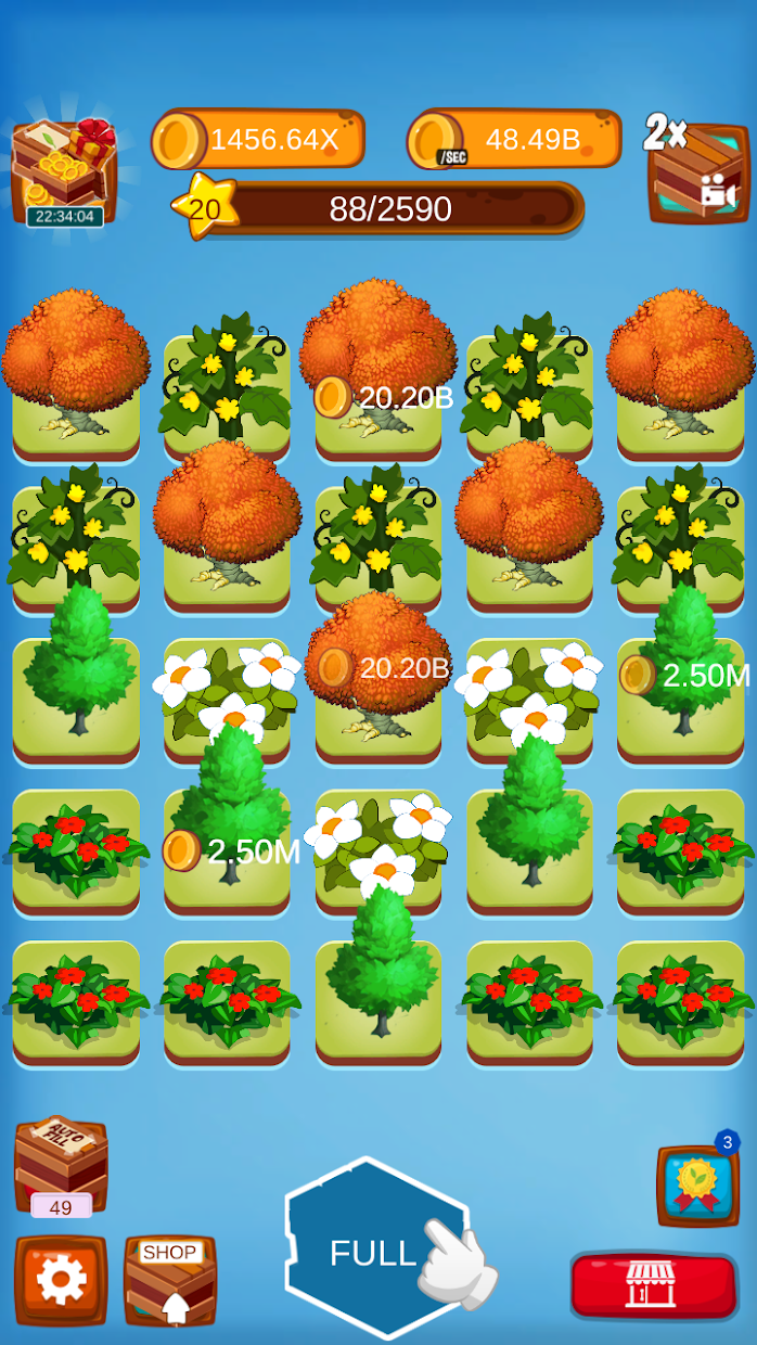 Screenshot 3: Merge Garden