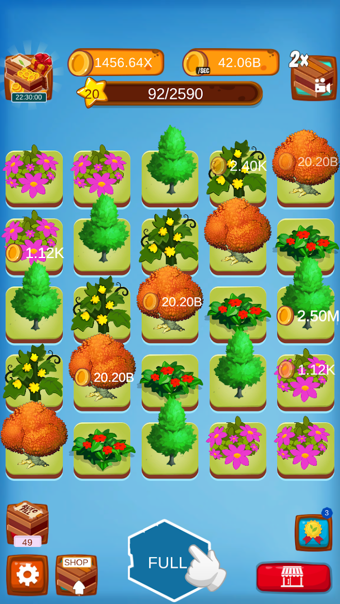 Screenshot 2: Merge Garden