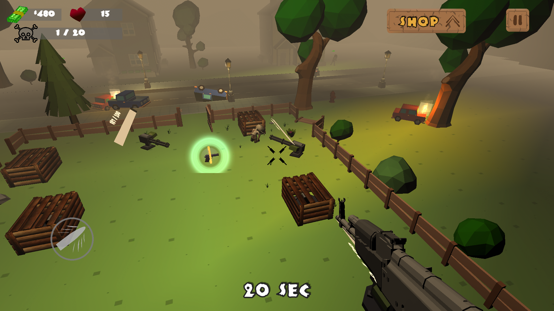 Screenshot 5: Zombie Tower Defense