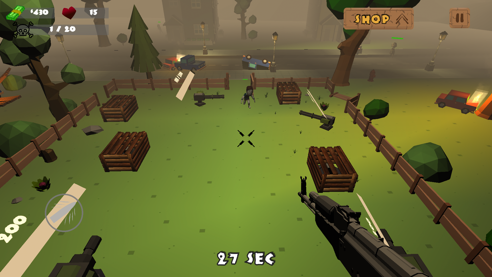 Screenshot 4: Zombie Tower Defense