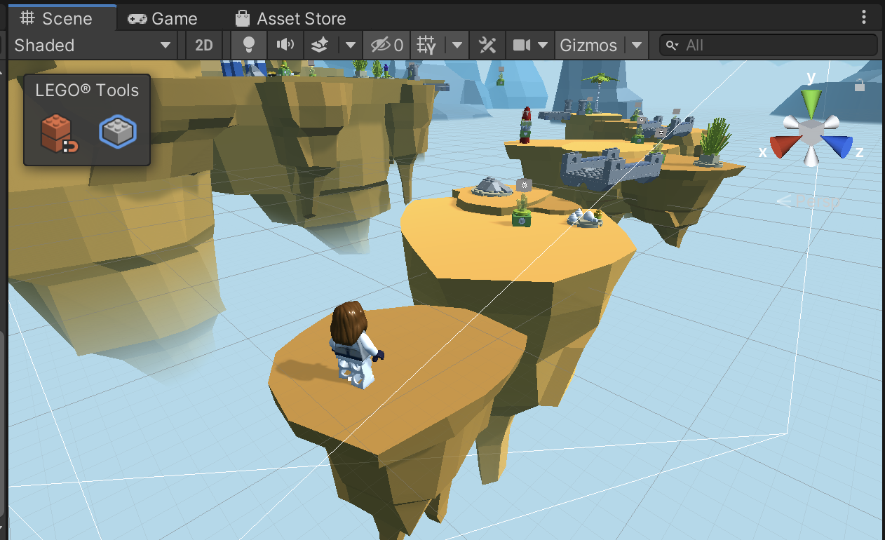 Unity lego mini online game