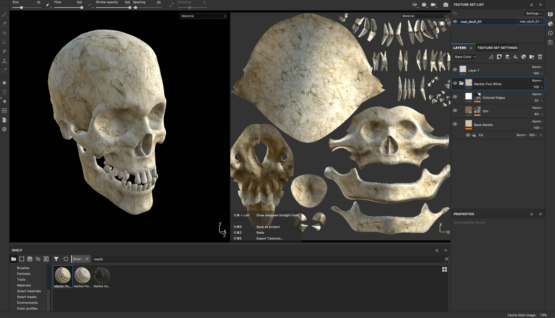 bone texture substance painter