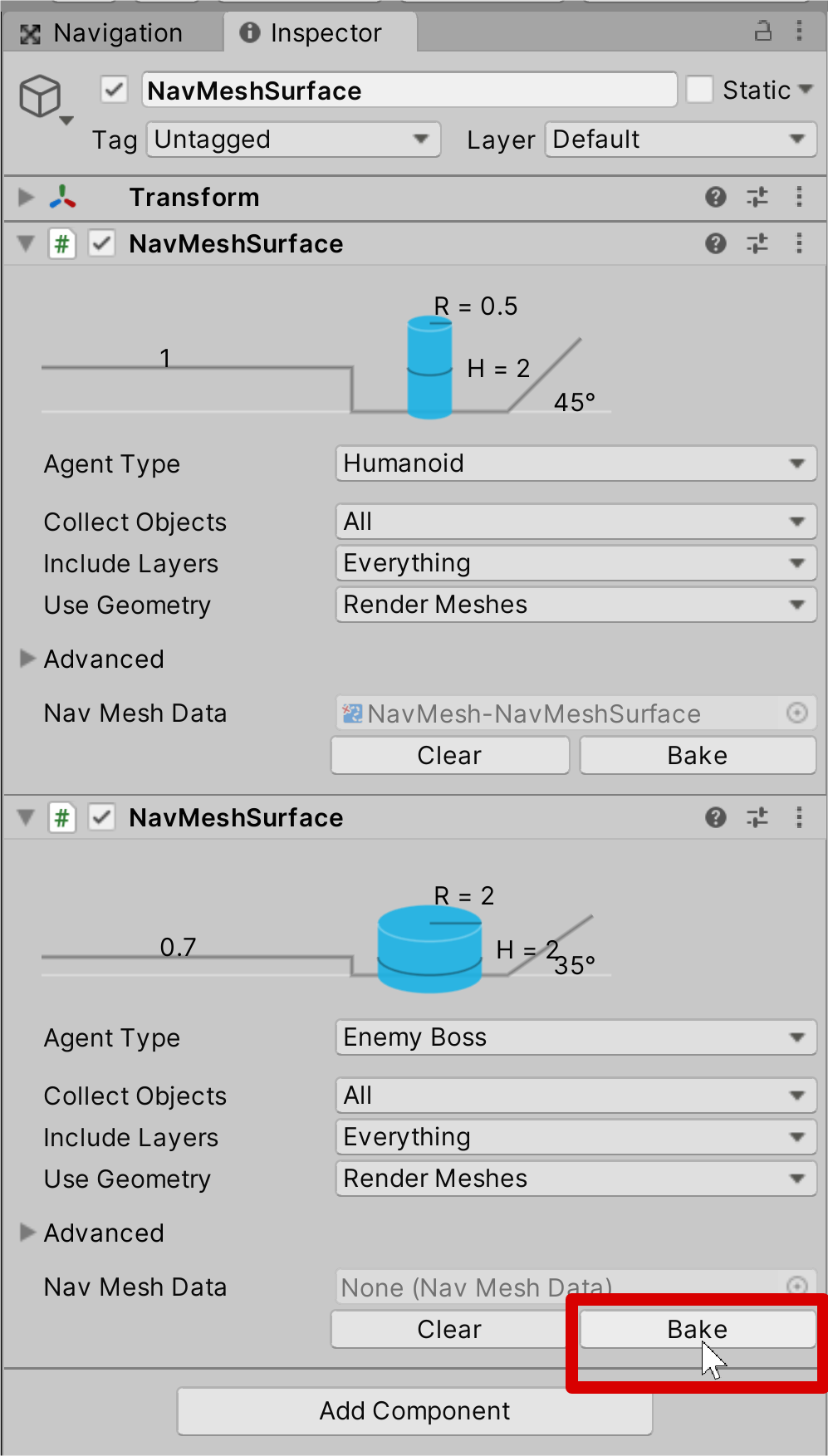 FPS Mod: Creating the Navigation Mesh - Unity Learn