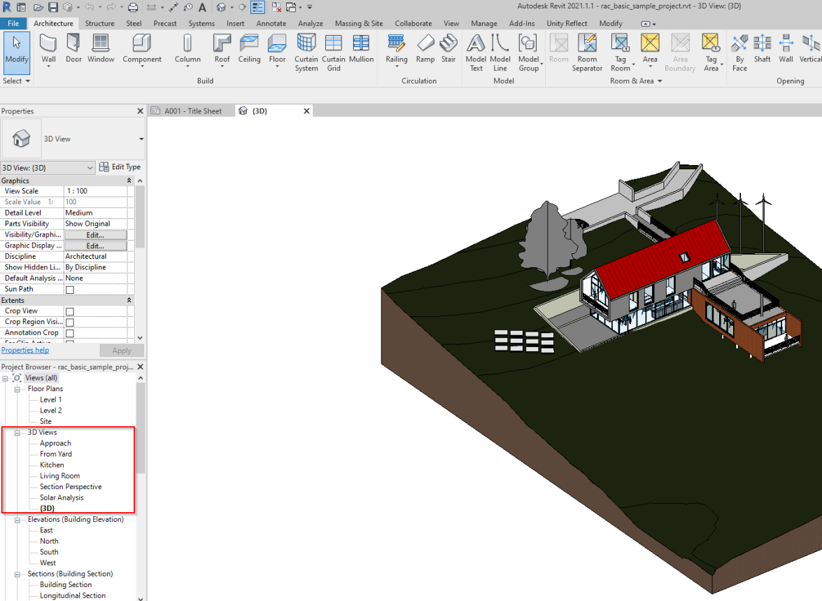 Проекты в revit