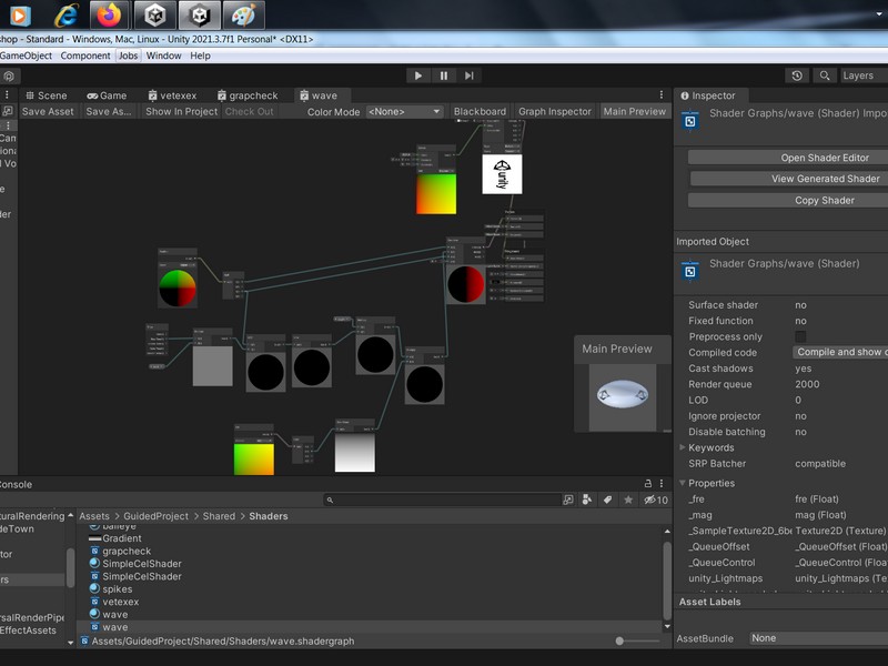 Make a Flag Wave with Shadergraph - Unity Learn