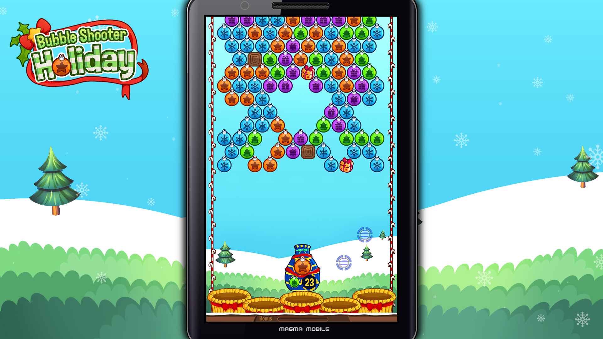bubble shooter holiday