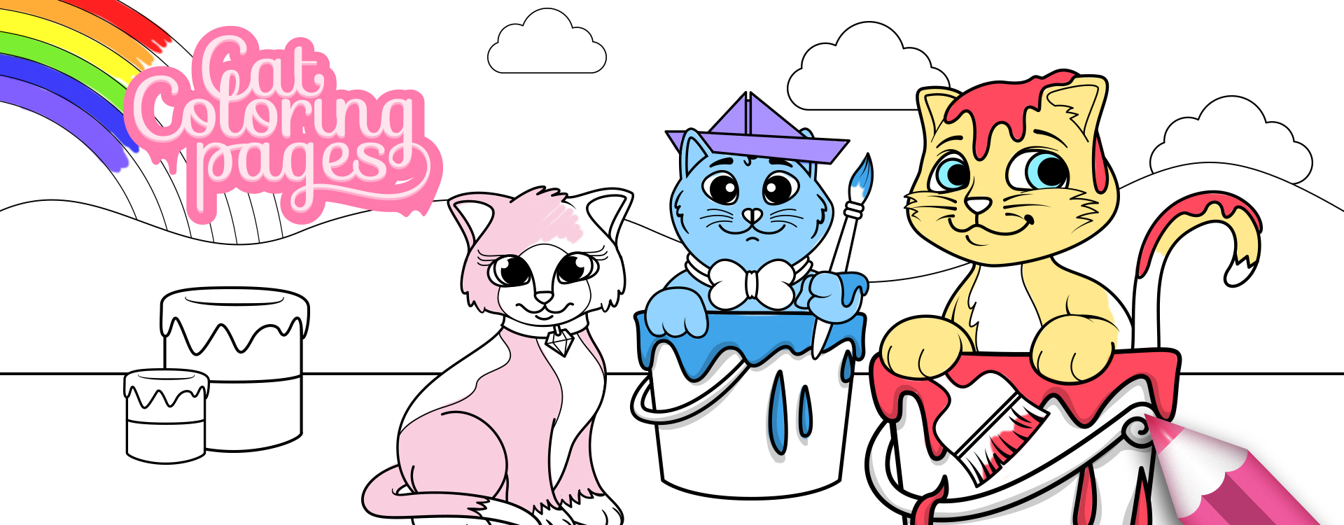 Download Cat Coloring Pages - Unity Connect