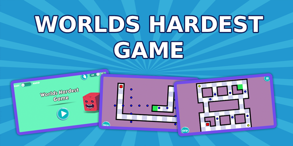 World's hardest. Hardest игра. The Worlds hardest game 1. Самая сложная игра hardest game.