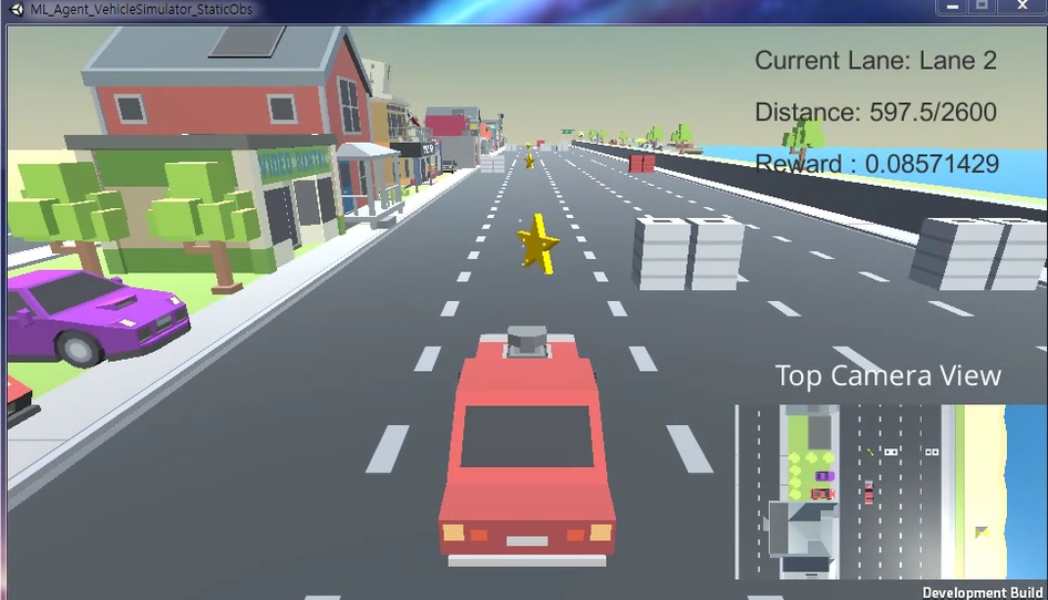 Vehicle Environment Static Environment Unity Connect
