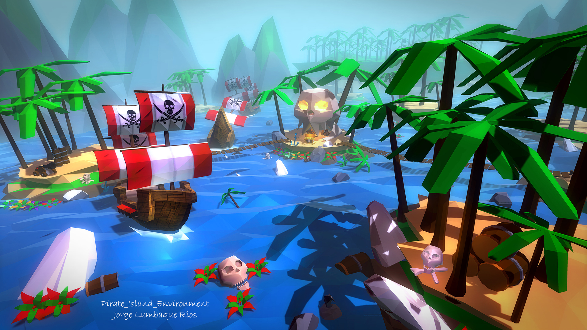 Pirate Island Environment - Unity Connect