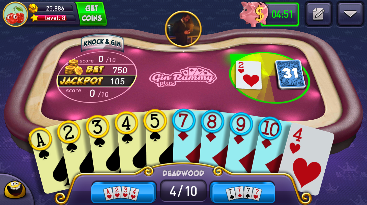 play gin rummy plus online free