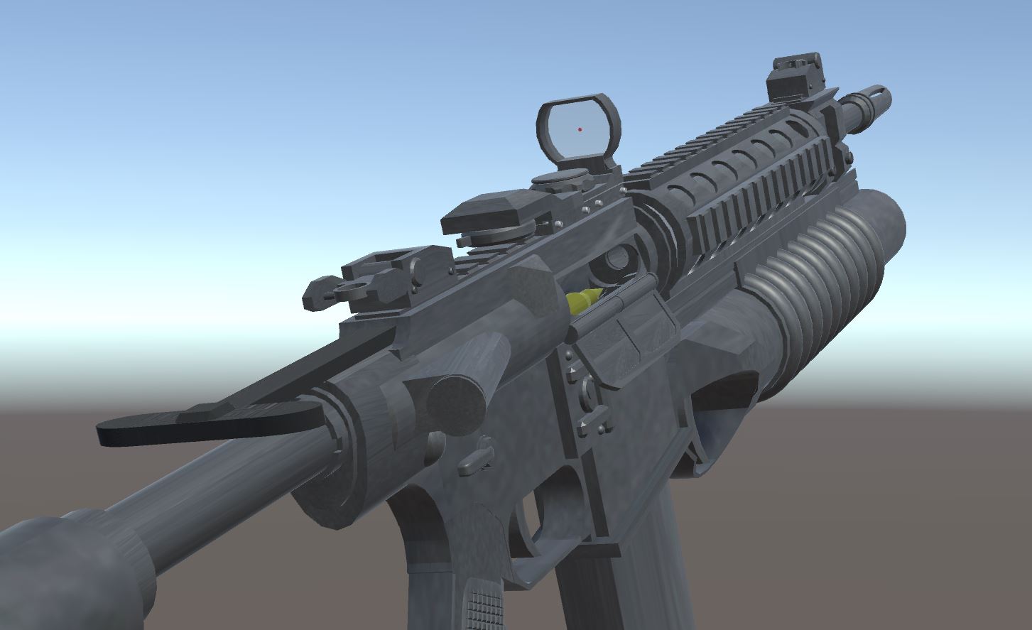 Weapon Models Unity Connect