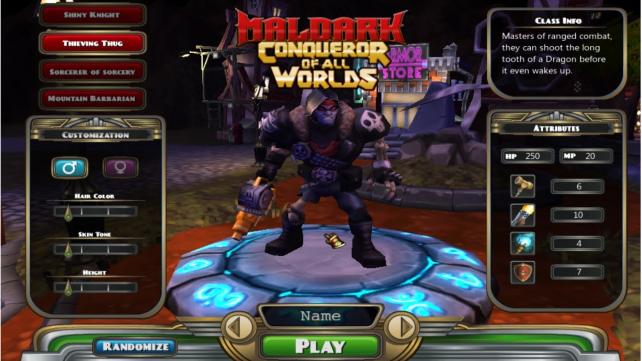 Maldark Conqueror Of Worlds Unblocked