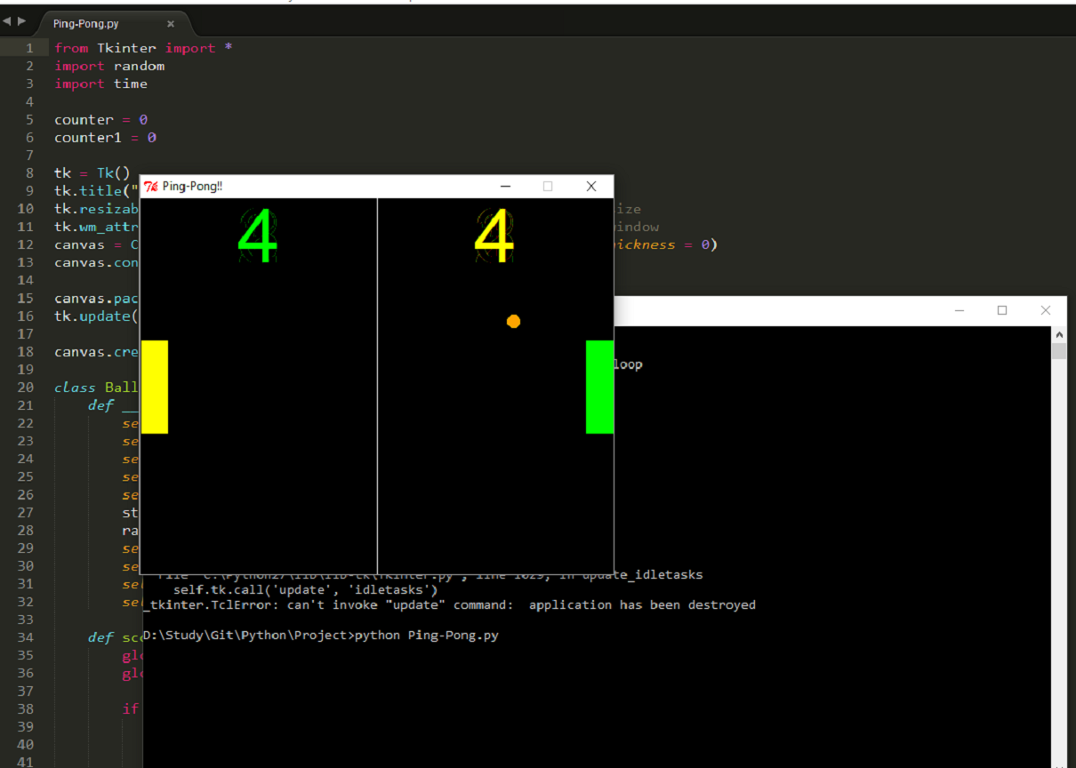 Код игры на python. Pong Python. Пинг понг на Пайтон в приложении Dcoder. Бот на Пайтон для игры в понг.