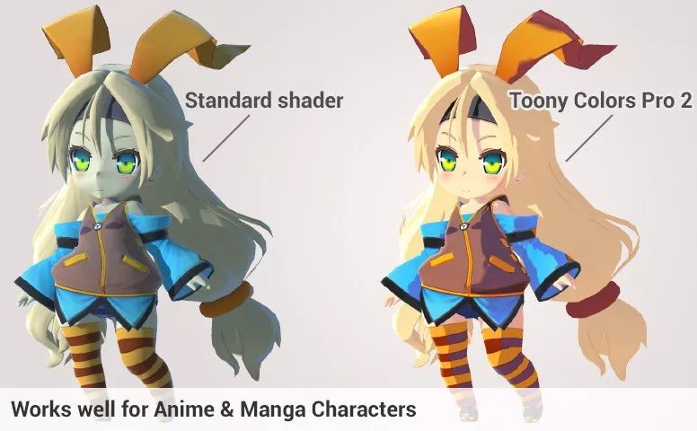 toony colors pro 2 anime setting